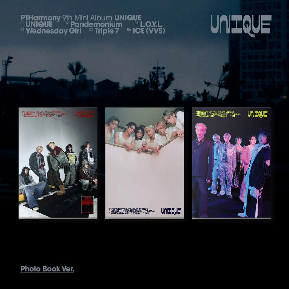 P1Harmony - 9th Mini Album [UNIQUE] Photobook Ver.