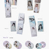 Inclusions display of QWER's 4th mini album with photos with various poses on a white background