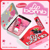 Rescene's 3rd mini album lip bomb version packaging on a pink background