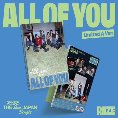 RIIZE - Japan 2nd Single Album [All of You] Limited A Ver.