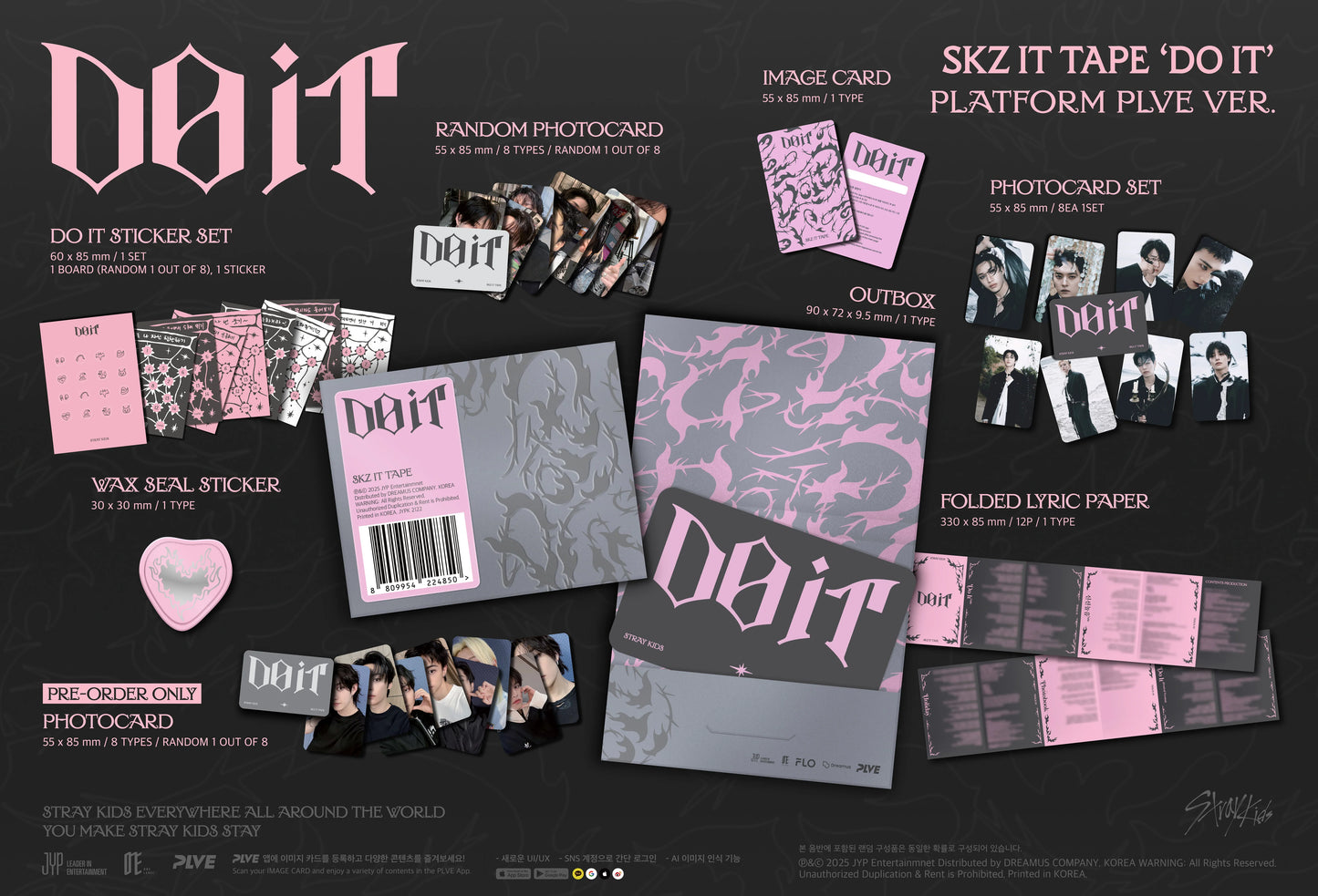 Stray Kids - SKZ IT TAPE [DO IT] PLATFORM PLVE Ver.