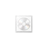 &TEAM's 2nd mini cd-r version showing a silver reflective circular disc centered inside a clear square plastic case, isolated on a plain white background.