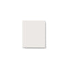 A minimalist off-white rectangular tile or card with a subtle drop shadow, centered on a solid white background for &TEAM's 2nd mini outbox