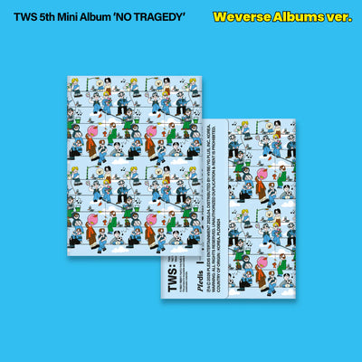 [PRE-ORDER] TWS - 5th Mini Album [NO TRAGEDY] Weverse Albums Ver. + POB