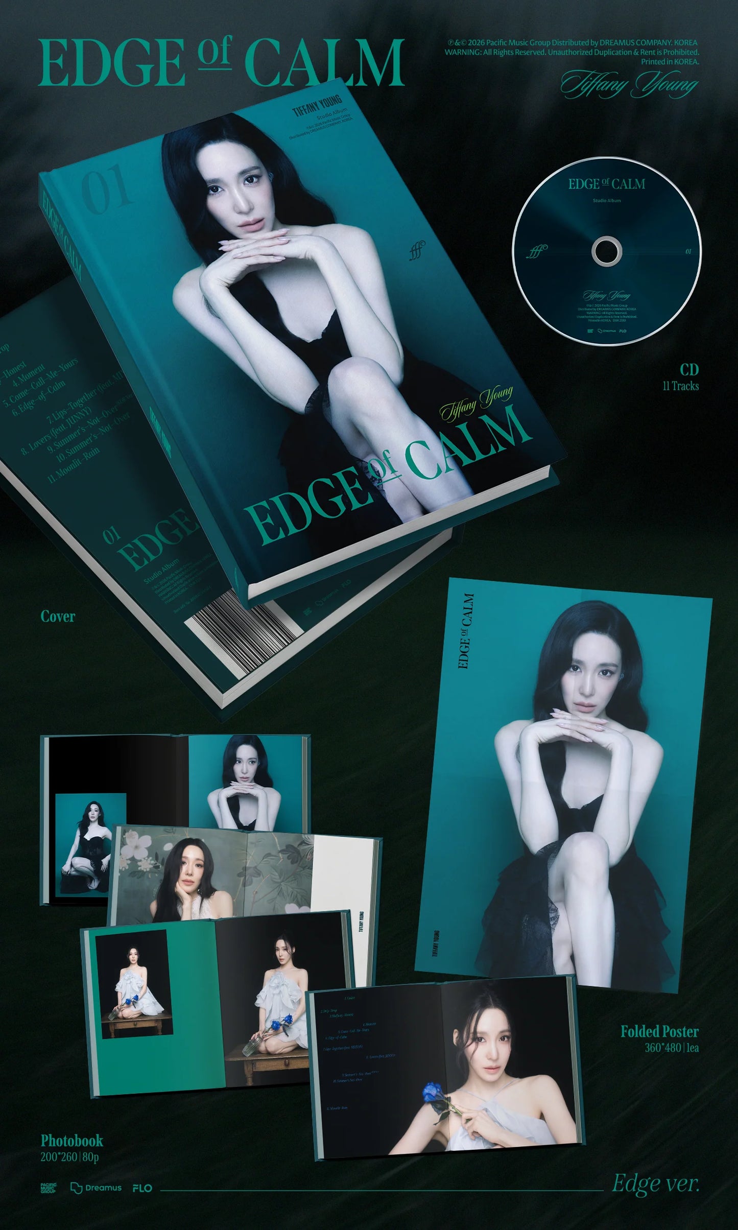 [PRE-ORDER] Tiffany Young - 1st Album [Edge of Calm] Edge Ver.