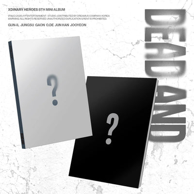 [PRE-ORDER] Xdinary-Heroes - 8th Mini Album [DEAD AND] Photobook Ver. + POB