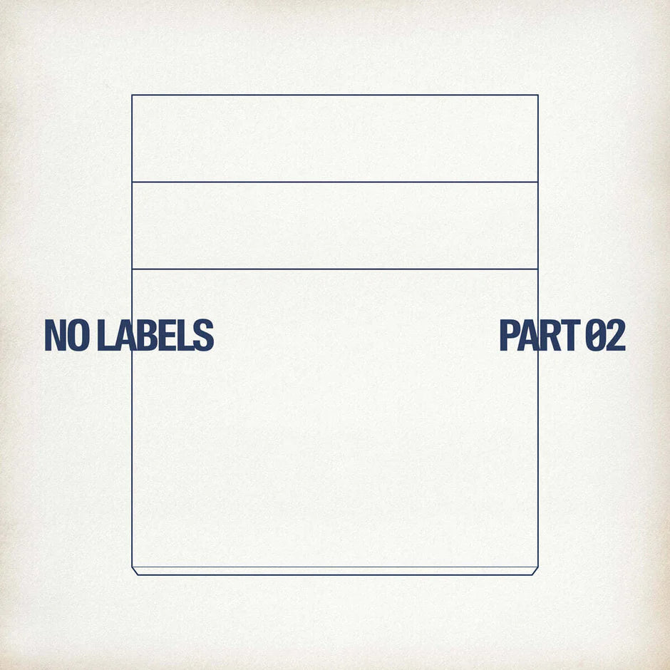 YEONJUN's 'NO LABELS PART 02' album cover with its text on a beige background
