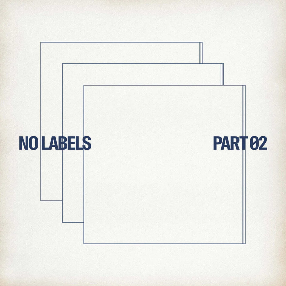 YEONJUN's 'NO LABELS PART 02' album cover with its text on a beige background