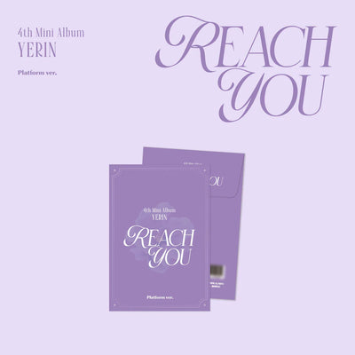 [PRE-ORDER] YERIN - 4th Mini Album [REACH YOU] Platform Ver.