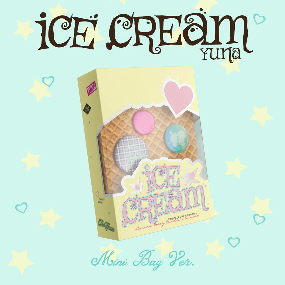 [PRE-ORDER] YUNA (ITZY) - [Ice Cream] MINI BAG Ver. (MD Ver.) + POB