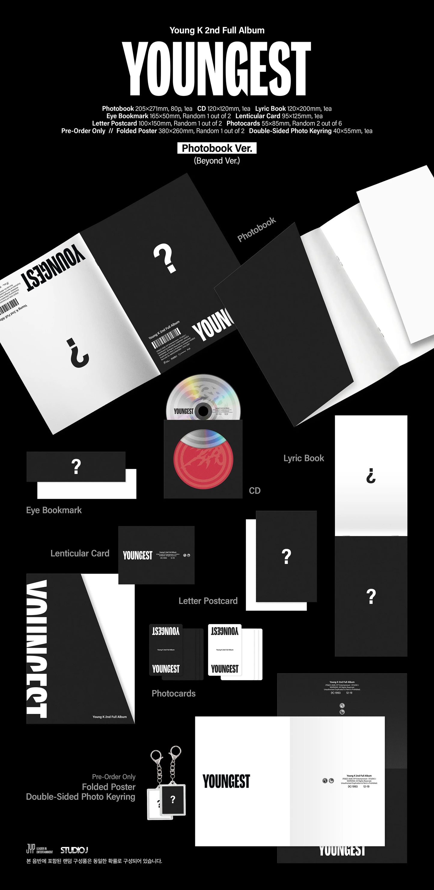 [PRE-ORDER] Young K - [YOUNGEST]