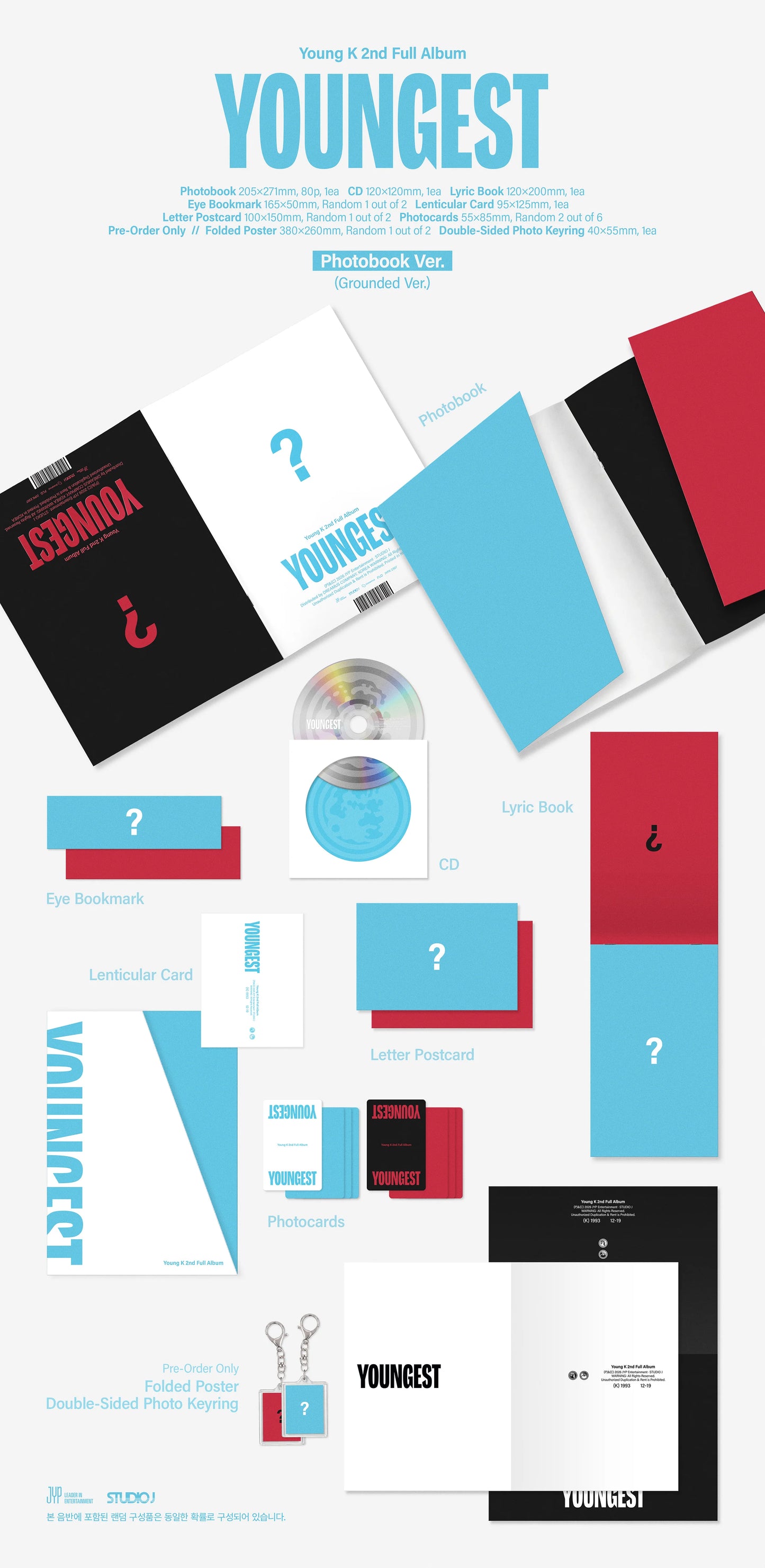 [PRE-ORDER] Young K - [YOUNGEST]