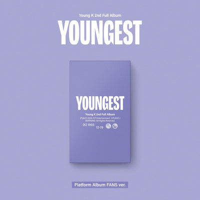 [PRE-ORDER] Young K - [YOUNGEST] Platform Album FANS Ver.