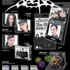 Promotional material for aespa's 2nd album inclusions, including a NFC CD & photocards