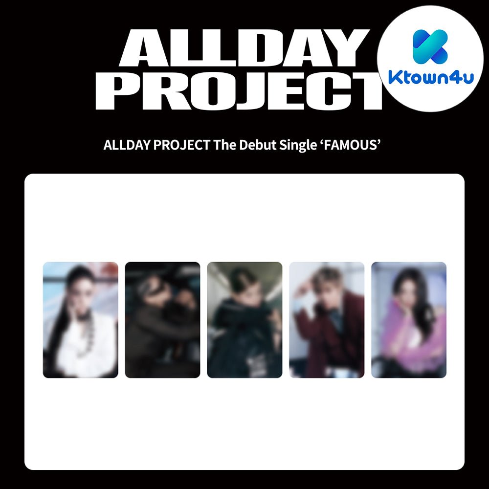 ALLDAY PROJECT - The Debut Single [FAMOUS] CARTOON Ver. / GIFT