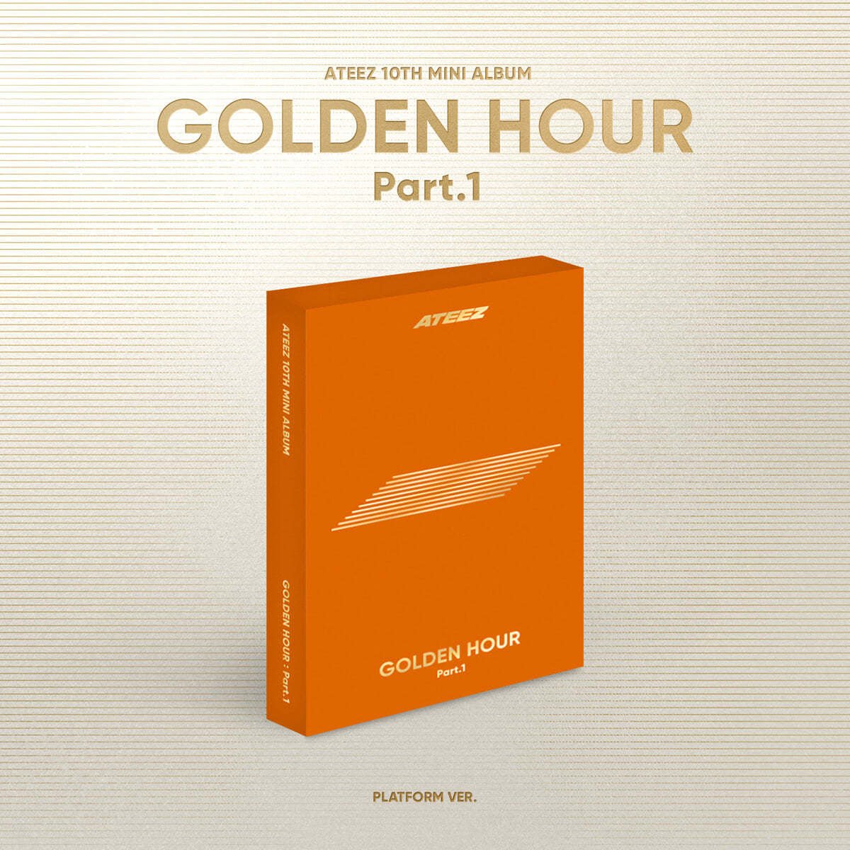 ATEEZ - 10TH MINI ALBUM [GOLDEN HOUR : Part.1] PLATFORM Ver.