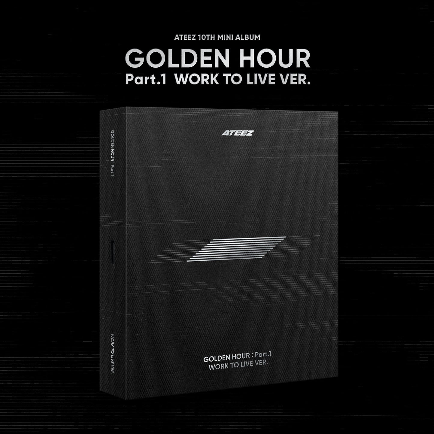 ATEEZ - 10th Mini Album [GOLDEN HOUR Part.1] WORK TO LIVE Ver.