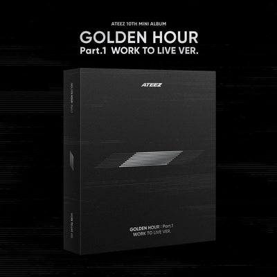 ATEEZ - 10th Mini Album [GOLDEN HOUR Part.1] WORK TO LIVE Ver.