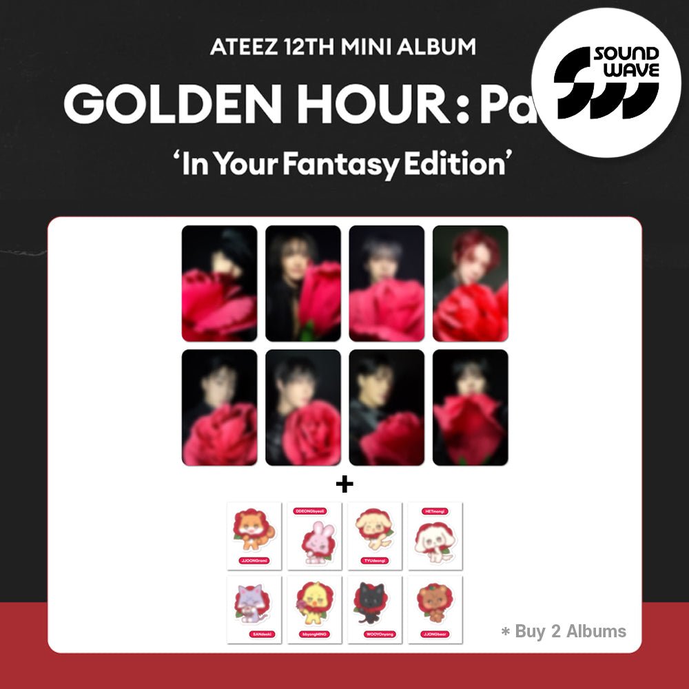ATEEZ - [GOLDEN HOUR : Part.3 'In Your Fantasy Edition' (Limited)] / GIFT