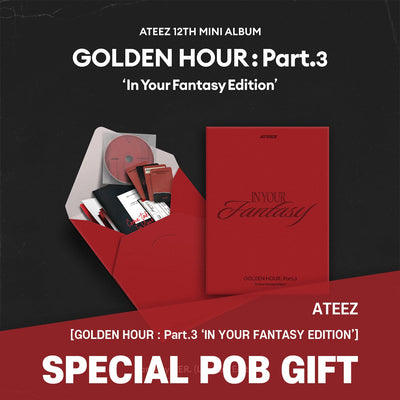 ATEEZ - [GOLDEN HOUR : Part.3 'In Your Fantasy Edition' (Limited)] / GIFT
