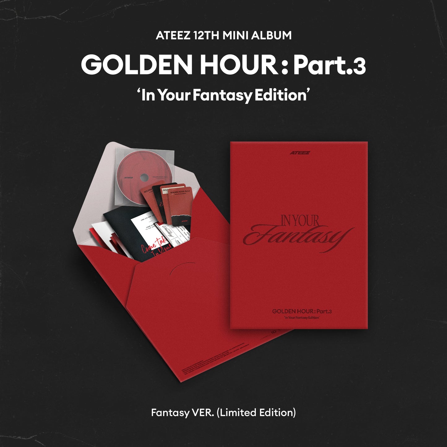 ATEEZ - [GOLDEN HOUR : Part.3 'In Your Fantasy Edition' (Limited)] / GIFT