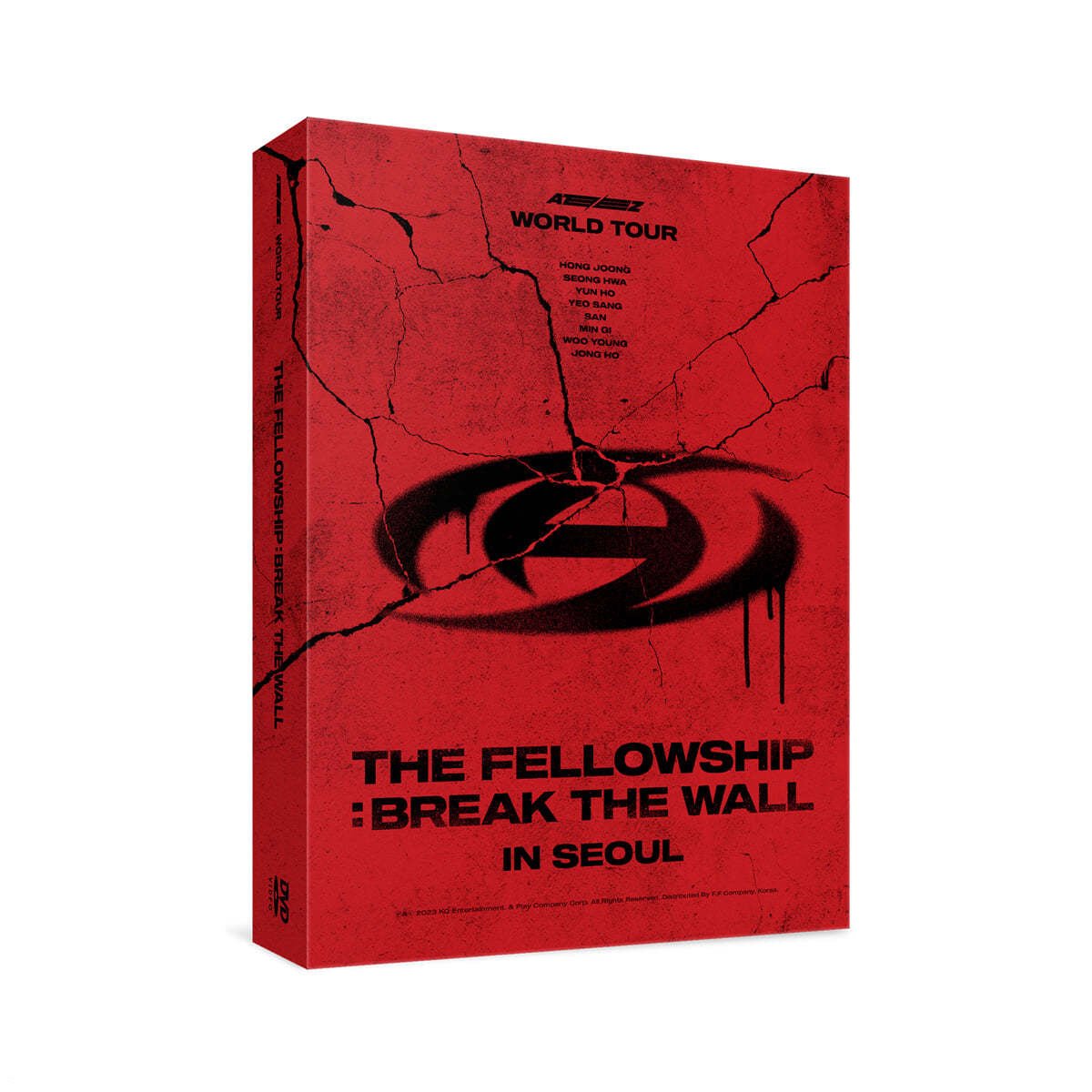 ATEEZ - WORLD TOUR [THE FELLOWSHIP : BREAK THE WALL] IN SEOUL (DVD) [2 DISCS]
