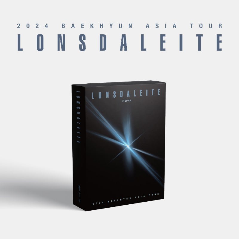 BAEKHYUN - 2024 BAEKHYUN ASIA TOUR [Lonsdaleite]  in SEOUL DVD