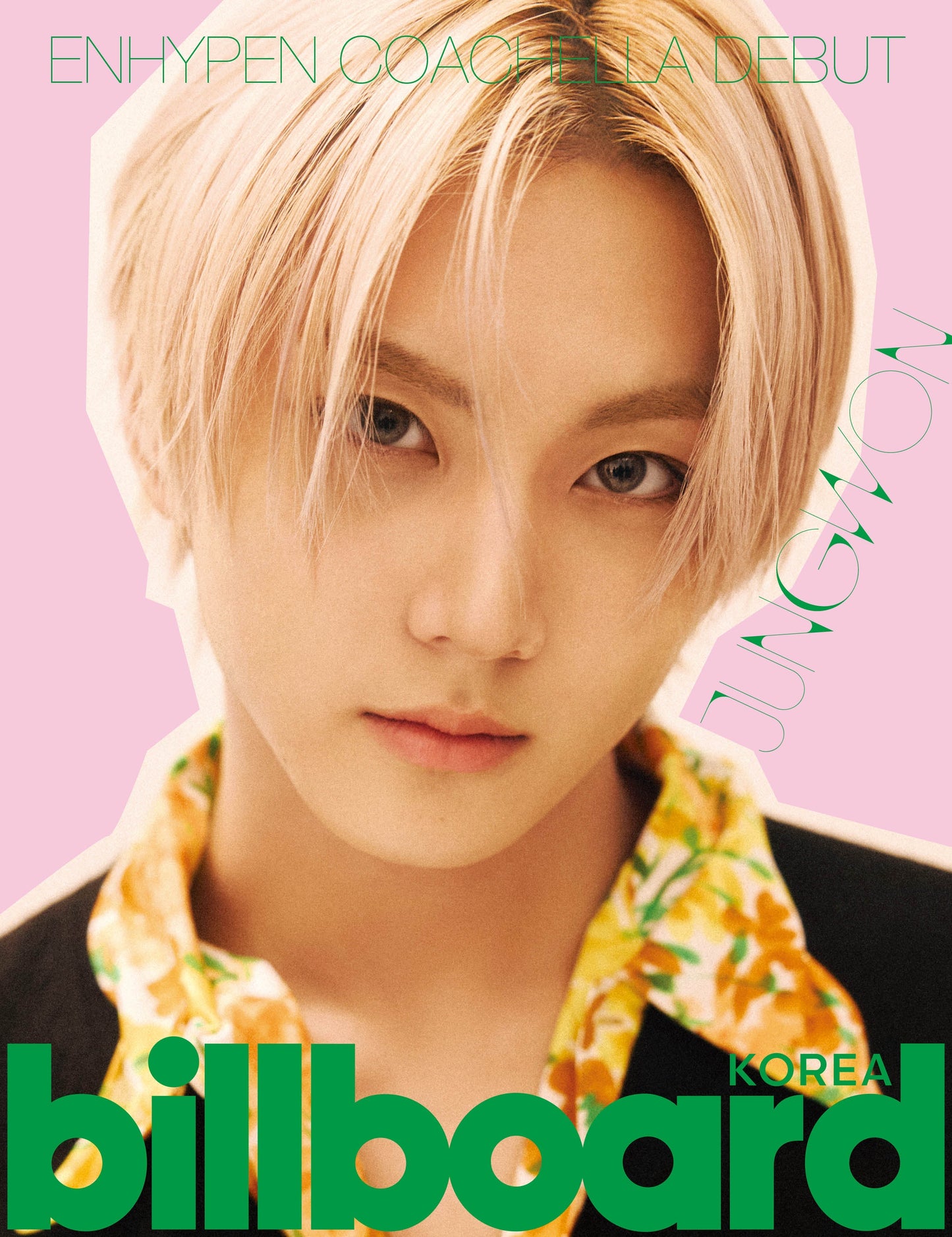 BILLBOARD KOREA - [ENHYPEN COACHELLA DEBUT] - Cover : ENHYPEN JUNGWON TYPE B