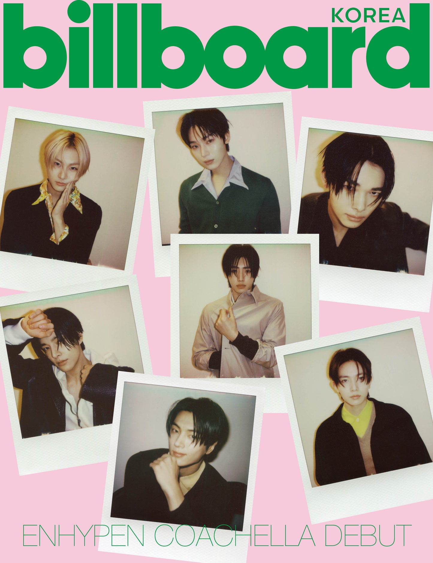 BILLBOARD KOREA - [ENHYPEN COACHELLA DEBUT] - Cover : ENHYPEN TYPE A