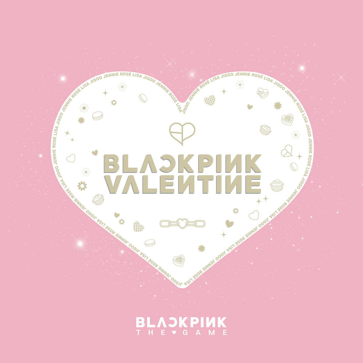 BLACKPINK - THE GAME PHOTOCARD COLLECTION (LOVELY VALENTINE'S EDITION)
