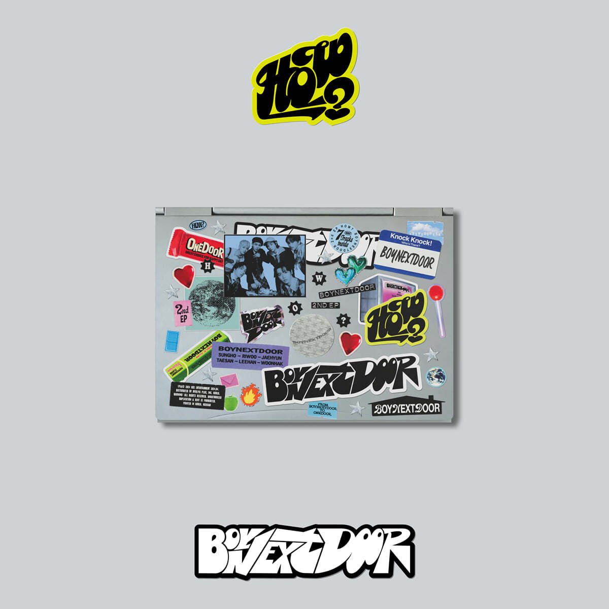 BOYNEXTDOOR - 2ND EP [HOW?] STICKER Ver.