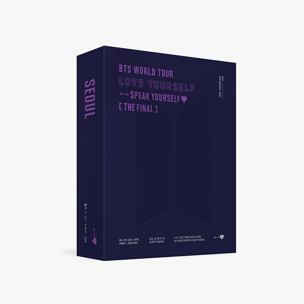 BTS - WORLD TOUR ‘LOVE YOURSELF : SPEAK YOURSELF’ [THE FINAL] BLU-RAY
