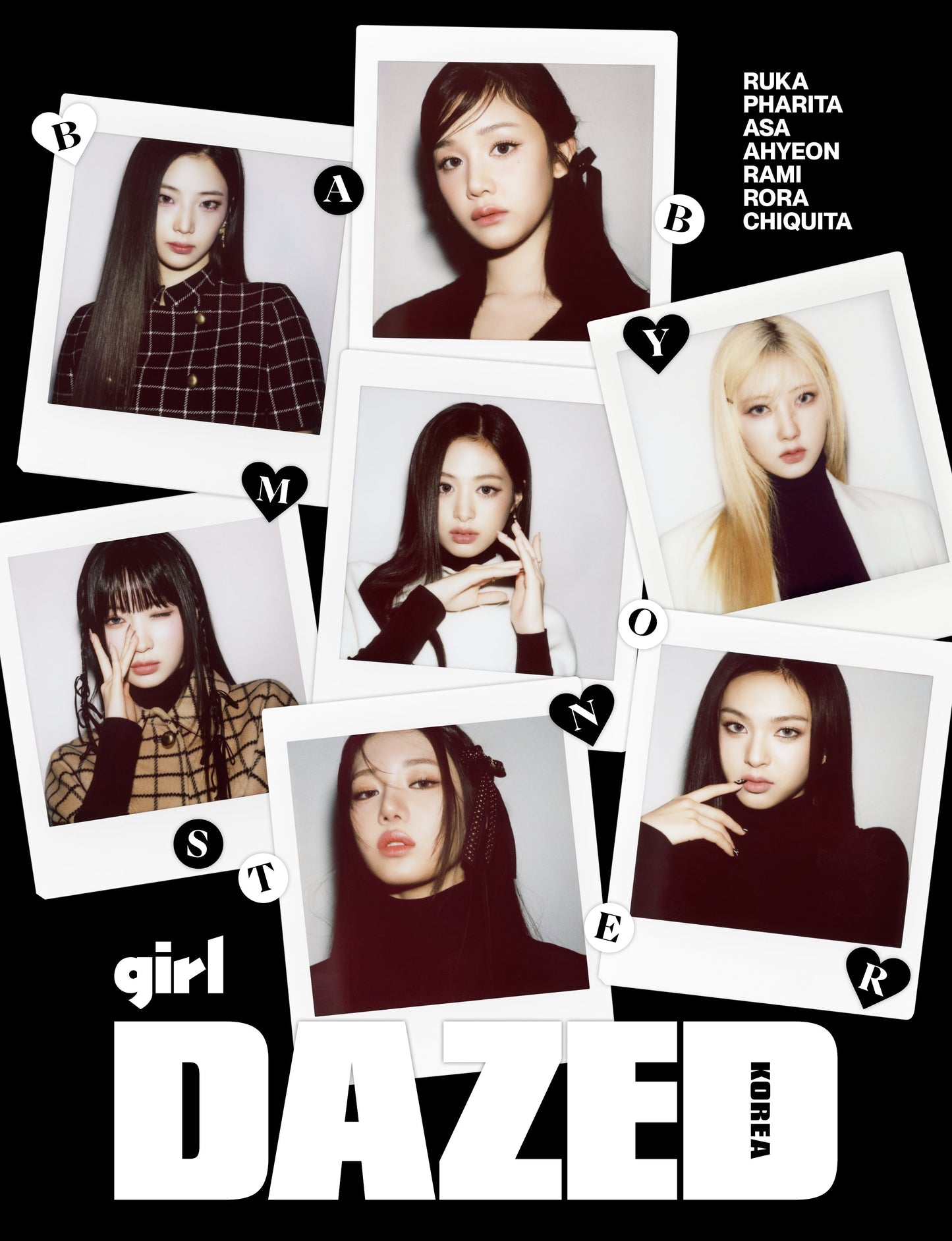 Dazed & Confused Korea - [2024, Girl Edition] - Cover : BABYMONSTER TYPE A