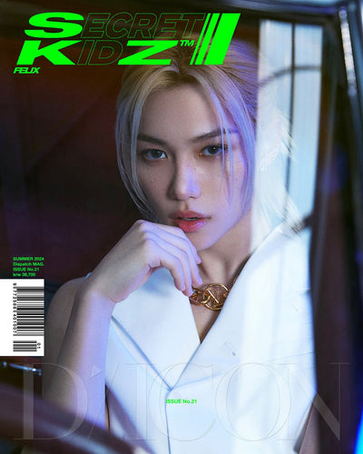 DICON VOLUME N°21 STRAY KIDS : SECRET KIDZ - Cover : STRAY KIDS FELIX TYPE B