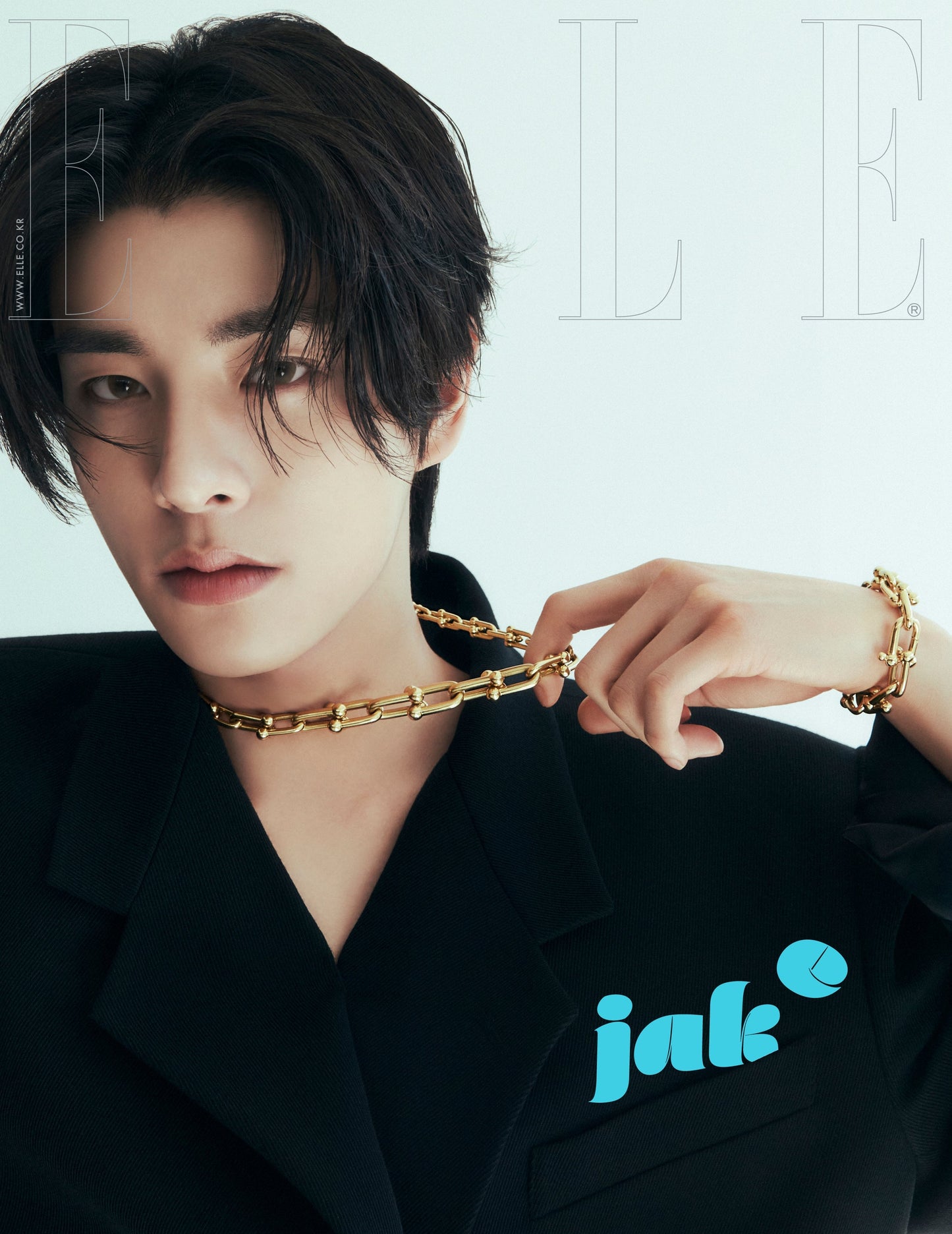 ELLE - [2025, April] - Cover : ENHYPEN JAKE TYPE F
