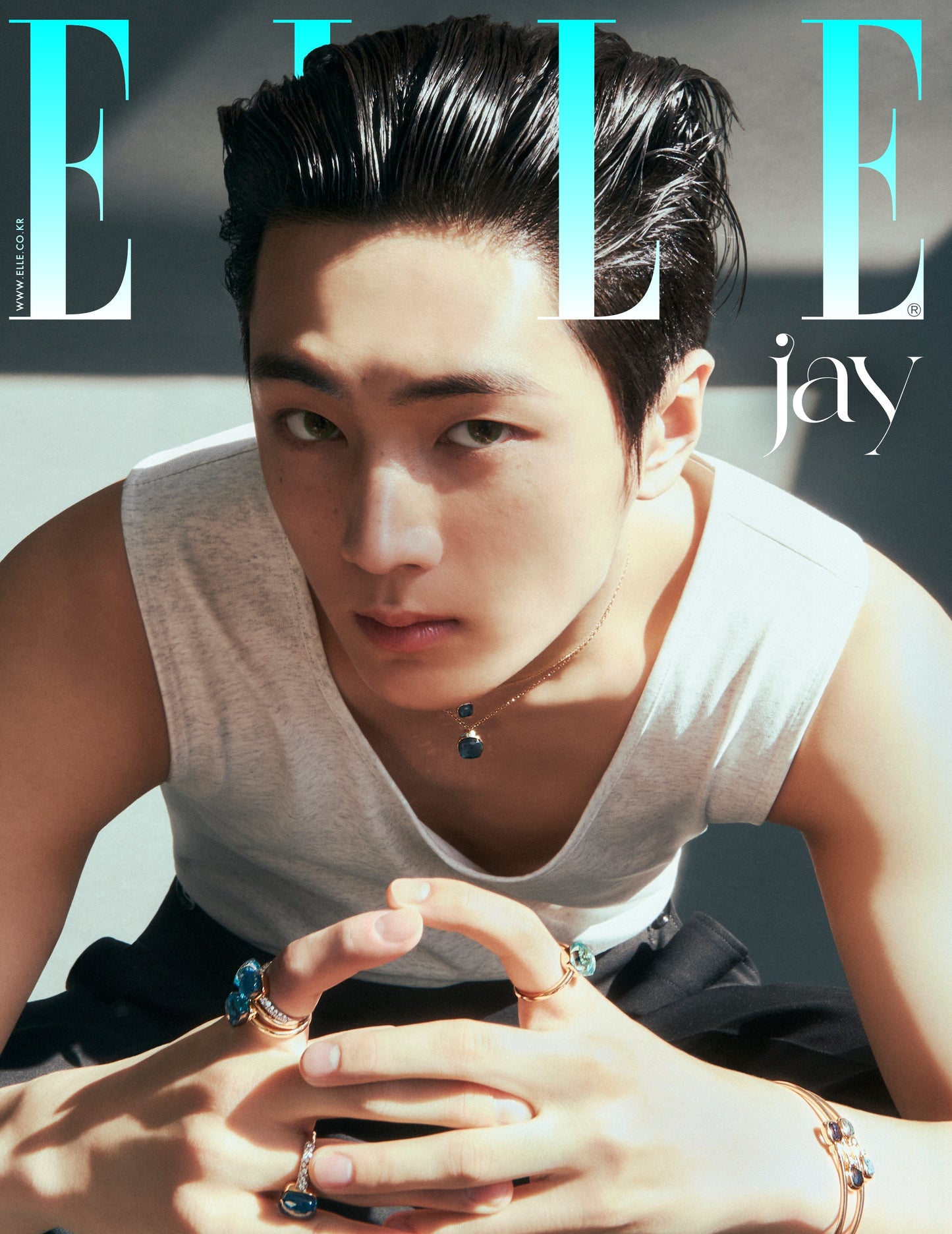 ELLE - [2025, April] - Cover : ENHYPEN JAY TYPE E