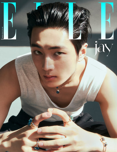 ELLE - [2025, April] - Cover : ENHYPEN JAY TYPE E