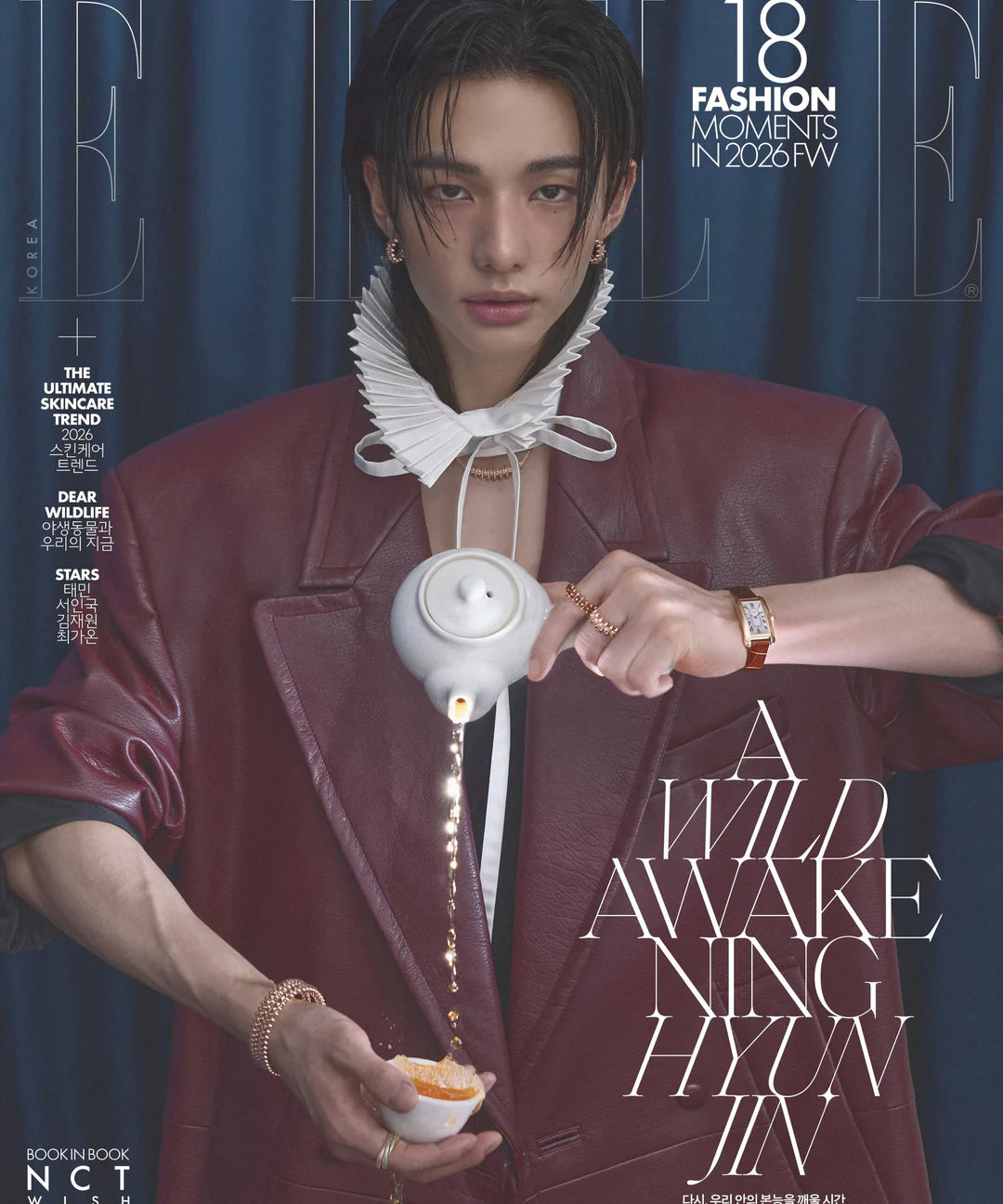 ELLE - [2026, April] - Cover: Stray Kids HYUNJIN, NCT WISH TYPE A/B/C/D/E/F/G/H