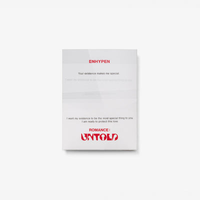 ENHYPEN - [ROMANCE  UNTOLD] Weverse Albums Ver.