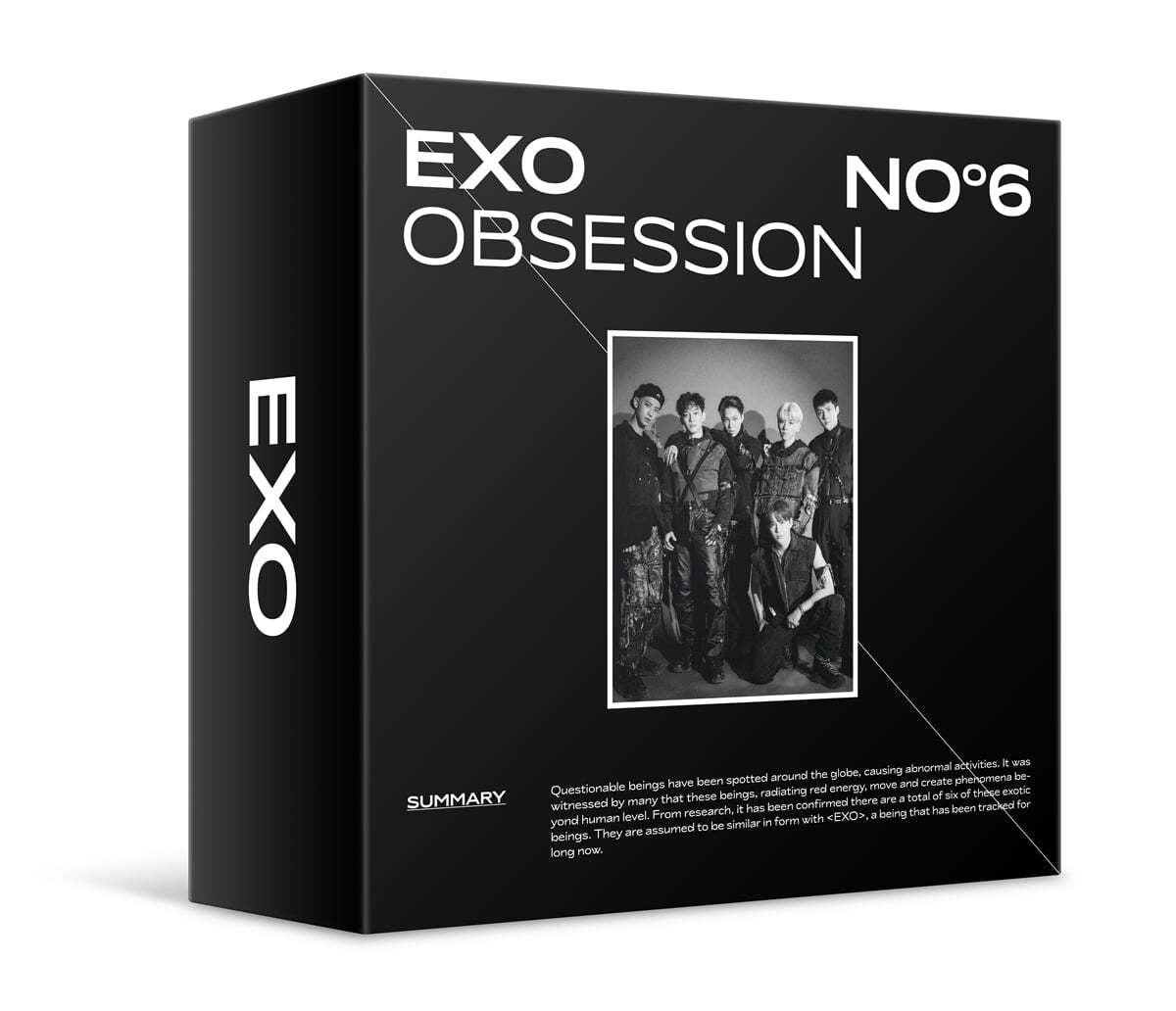 EXO - OBSESSION  [6th ALBUM] KiT Ver.