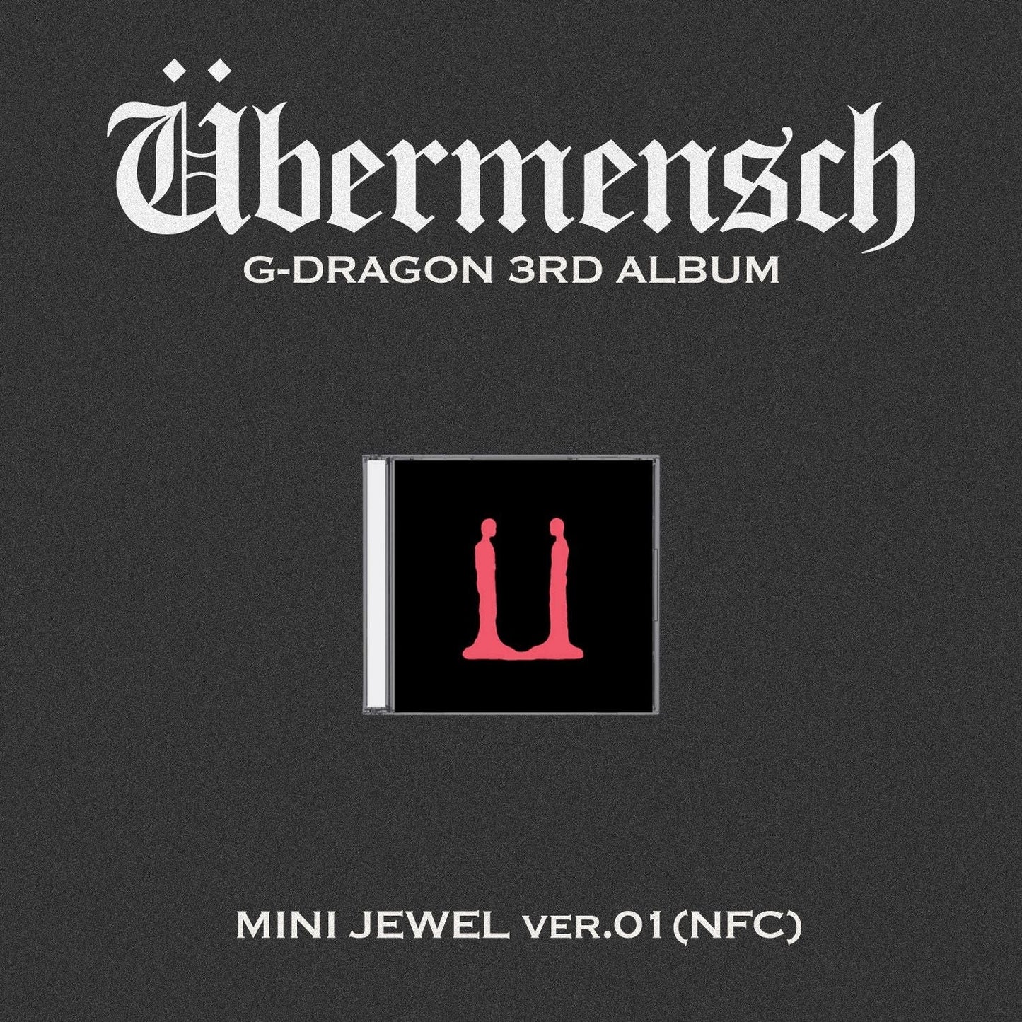 G-DRAGON - 3rd Album [Übermensch] MINI JEWEL Ver. (NFC)