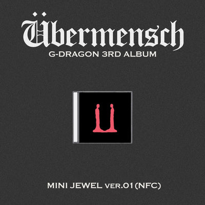 G-DRAGON - 3rd Album [Übermensch] MINI JEWEL Ver. (NFC)