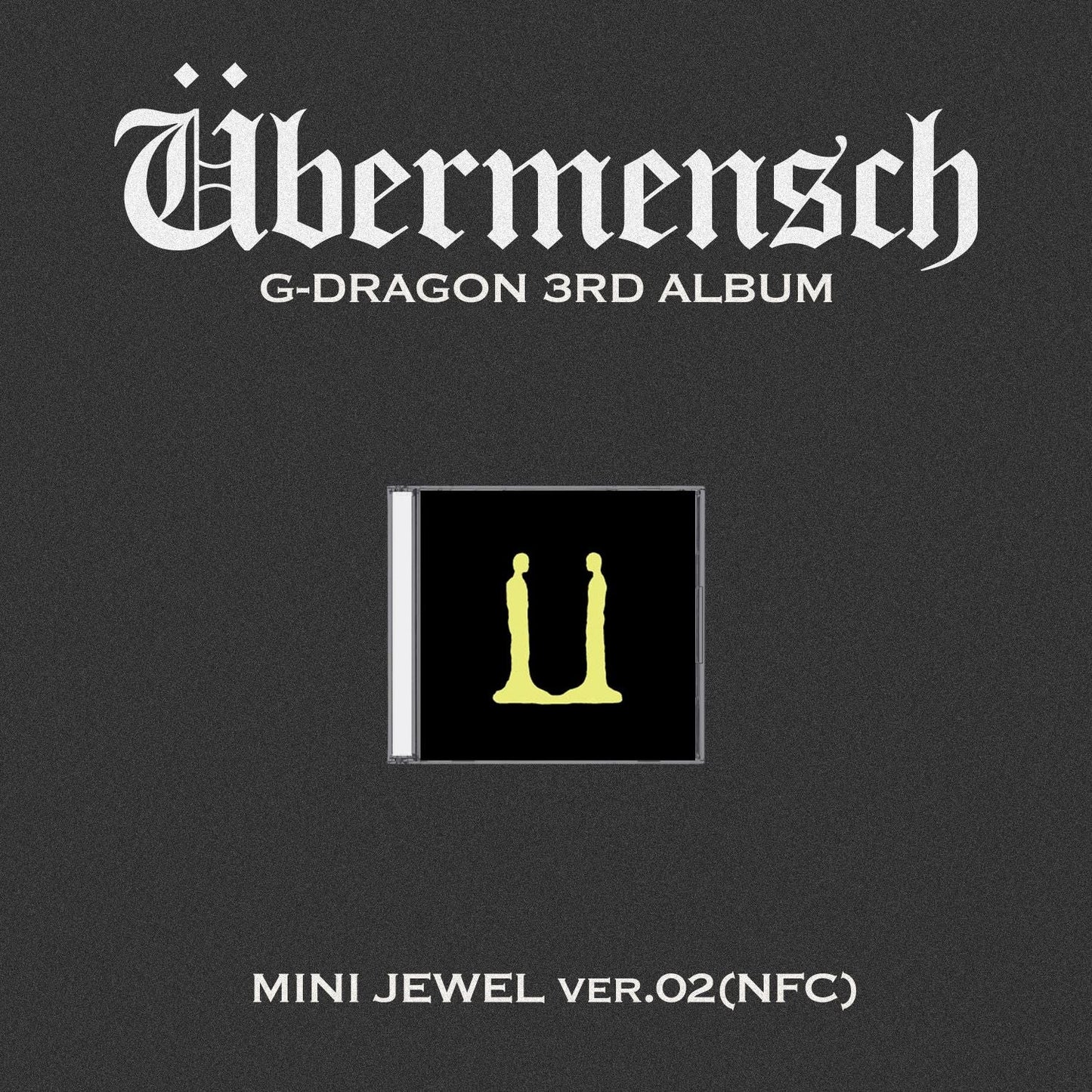 G-DRAGON - 3rd Album [Übermensch] MINI JEWEL Ver. (NFC)