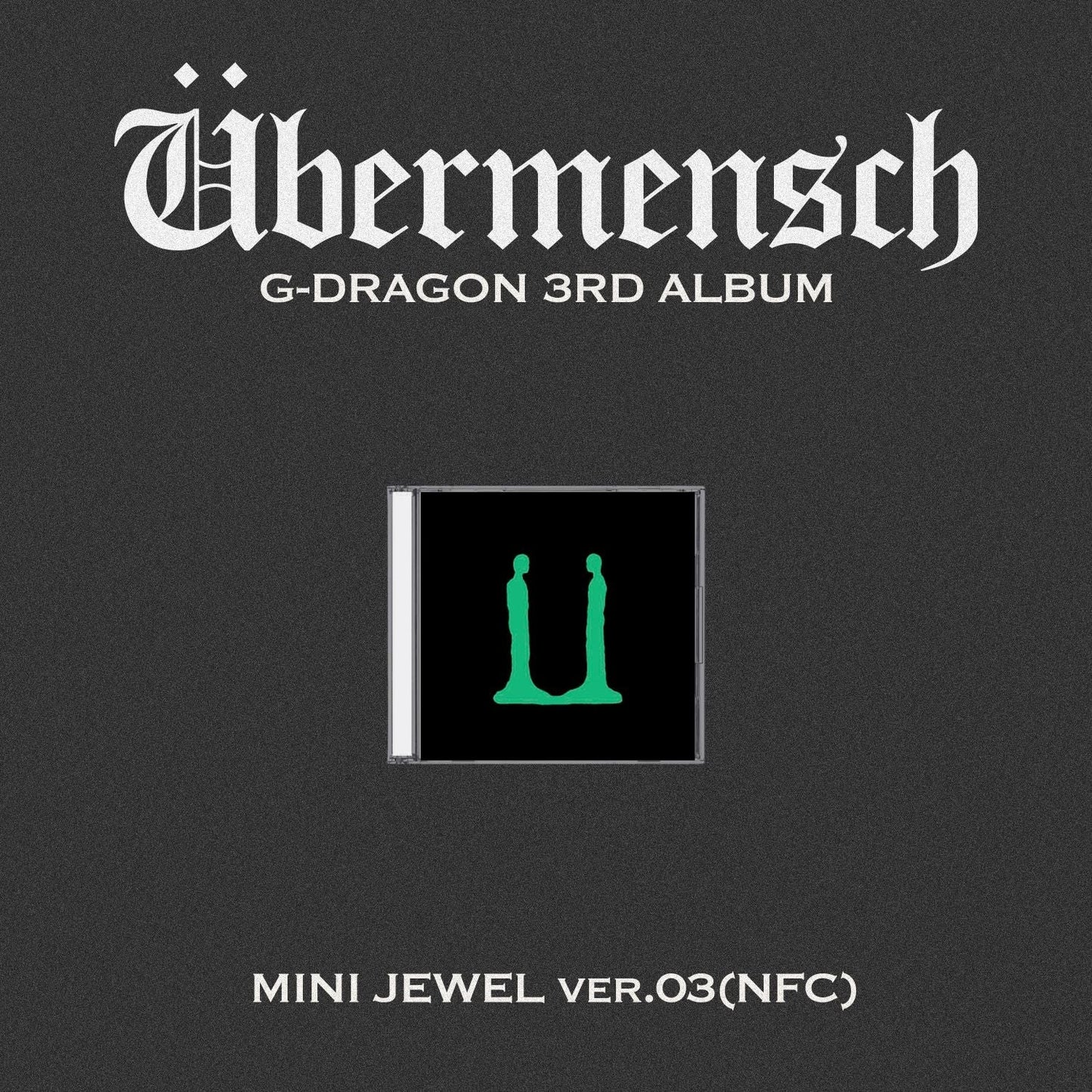 G-DRAGON - 3rd Album [Übermensch] MINI JEWEL Ver. (NFC)