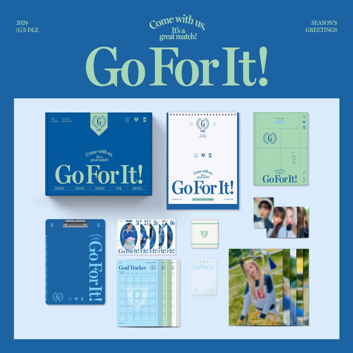 (G)I-DLE - 2024 SEASON’S GREETINGS [Go For It!]