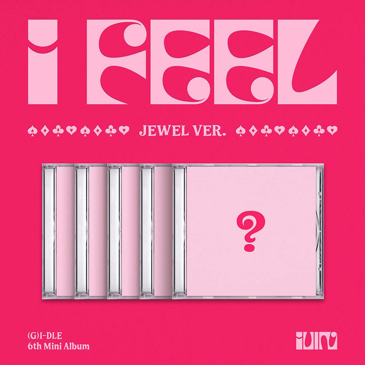 (G)I-DLE - 6TH MINI ALBUM [I FEEL] JEWEL Ver.