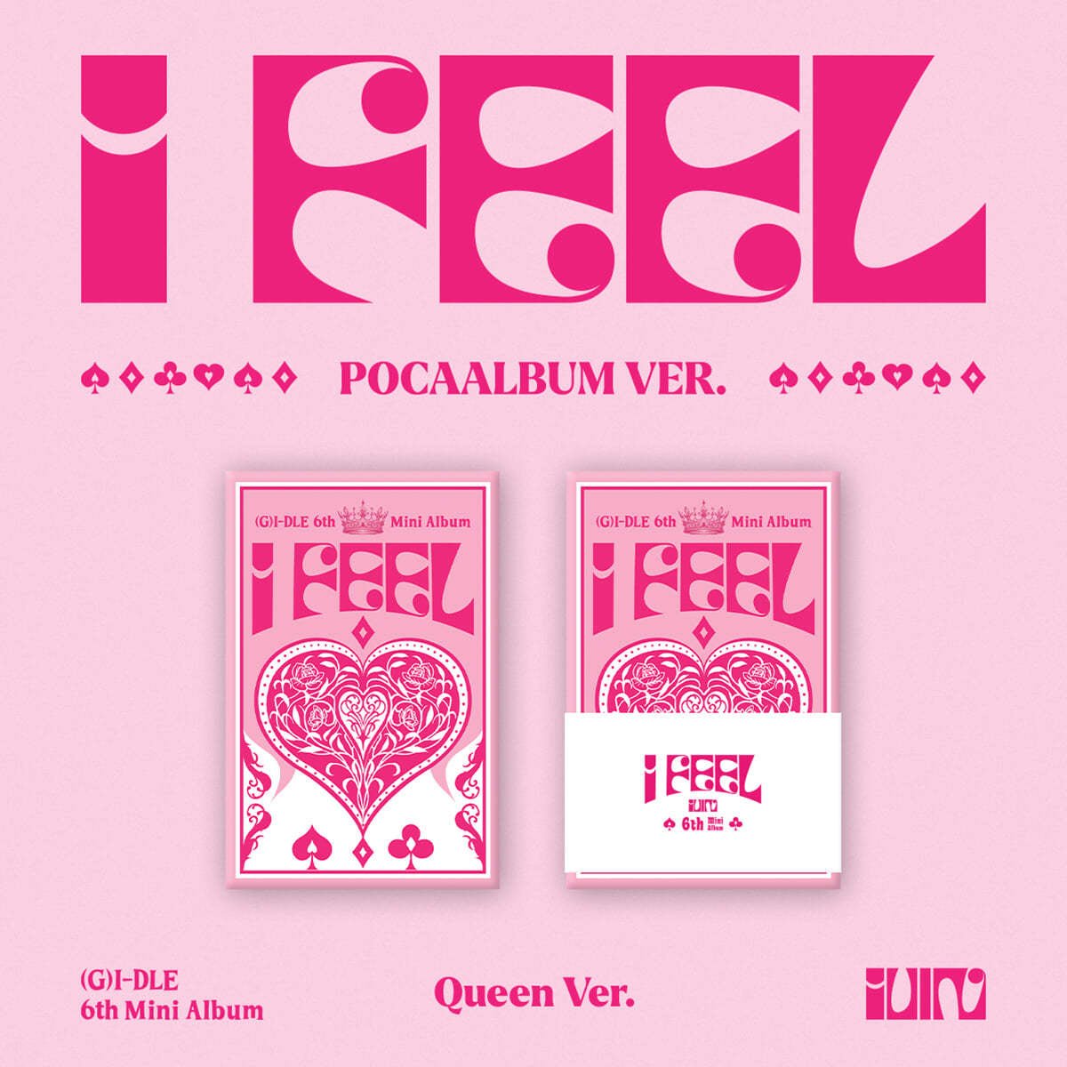 (G)I-DLE - 6TH MINI ALBUM [I FEEL] POCA ALBUM Ver.