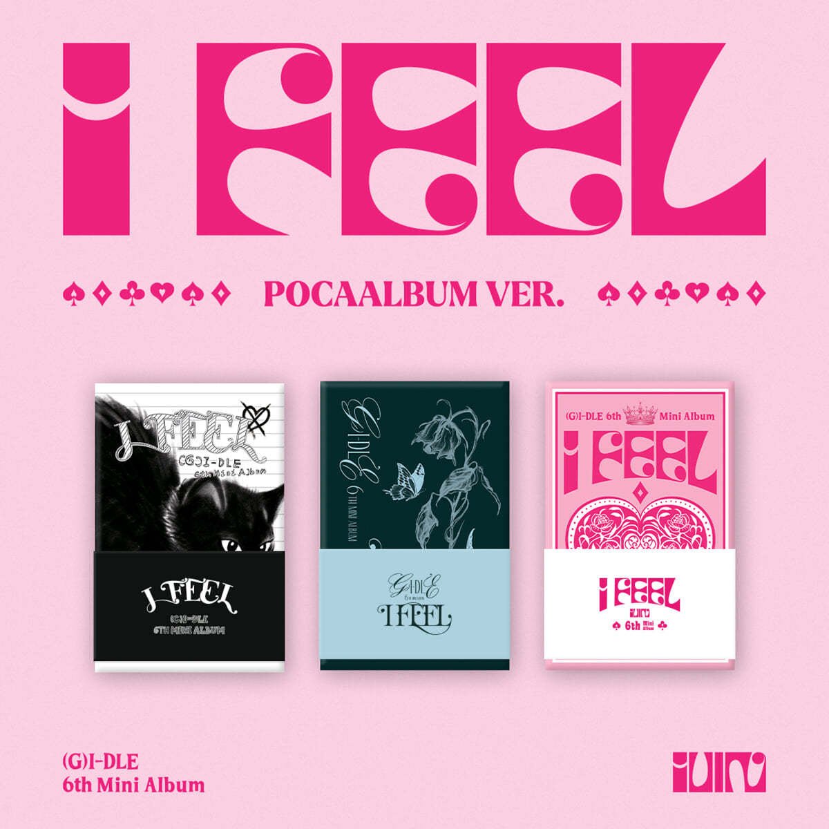 (G)I-DLE - 6TH MINI ALBUM [I FEEL] POCA ALBUM Ver.