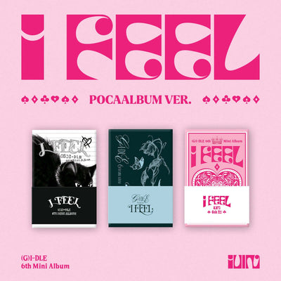 (G)I-DLE - 6TH MINI ALBUM [I FEEL] POCA ALBUM Ver.
