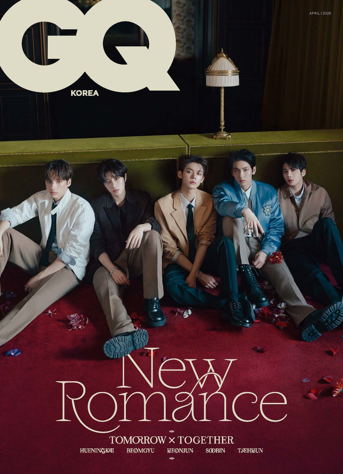 GQ KOREA - [2025, April] - Cover : TXT TYPE A